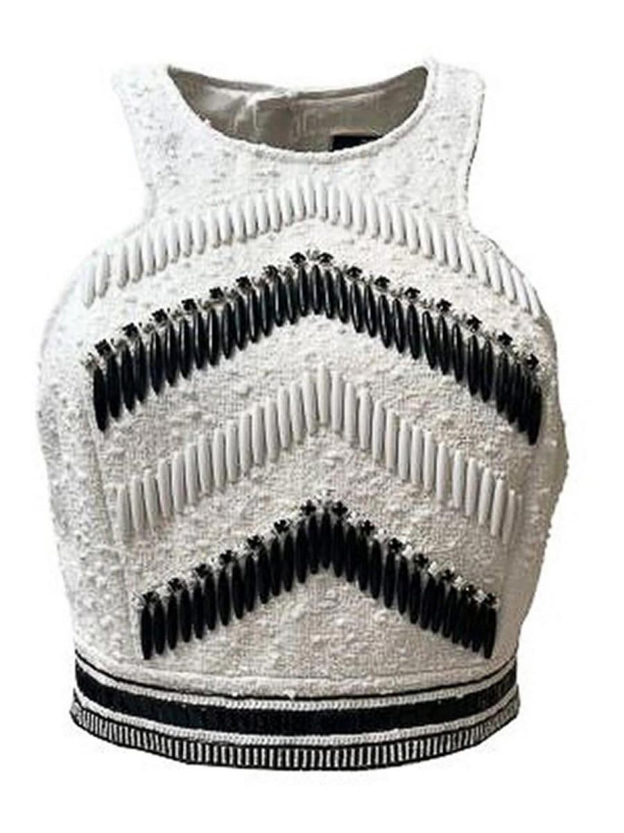 Elisabetta Franchi Top - Blanc