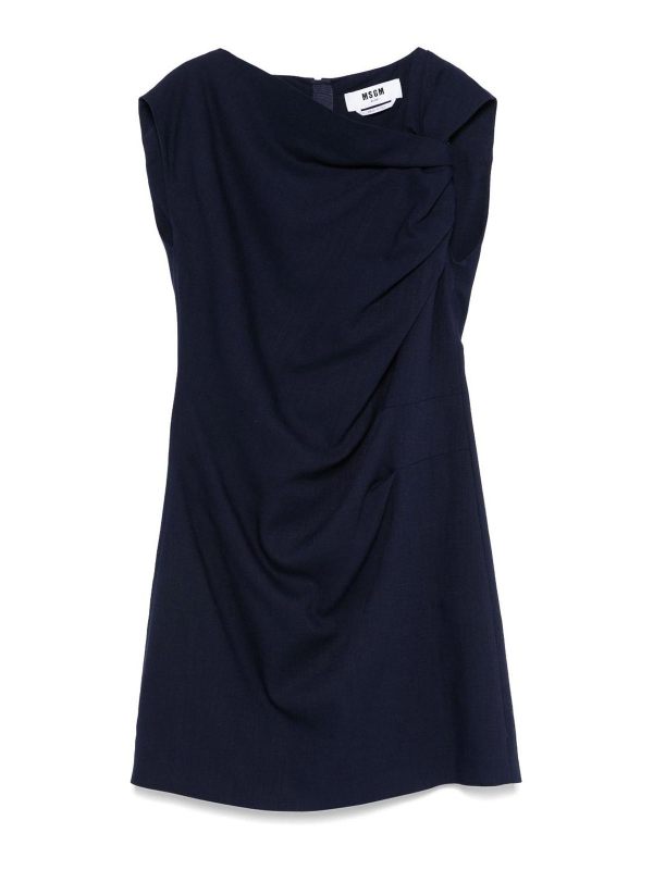 M. S.G. M. Robe Courte - Bleu