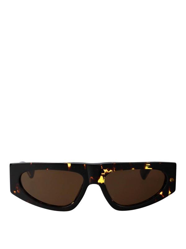 Bottega Veneta Lunettes De Soleil - Marron