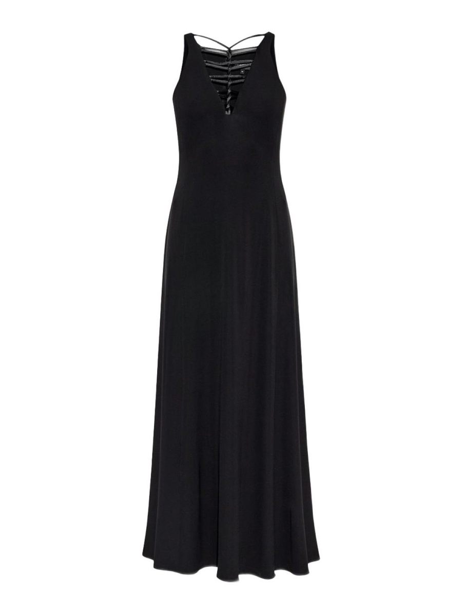 Emporio Armani Maxi Robe - Noir
