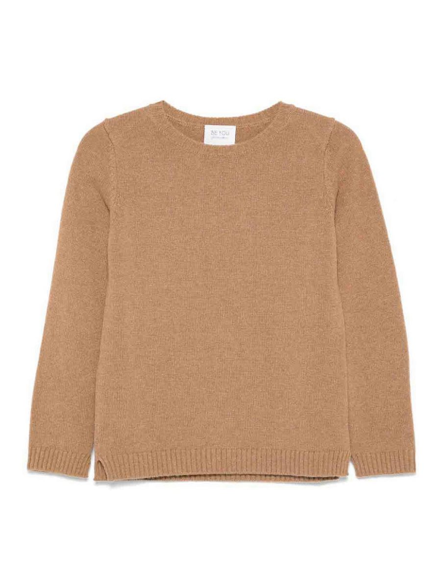 Be You Pull Col Rond - Camel