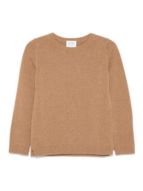 Be You Pull Col Rond - Camel