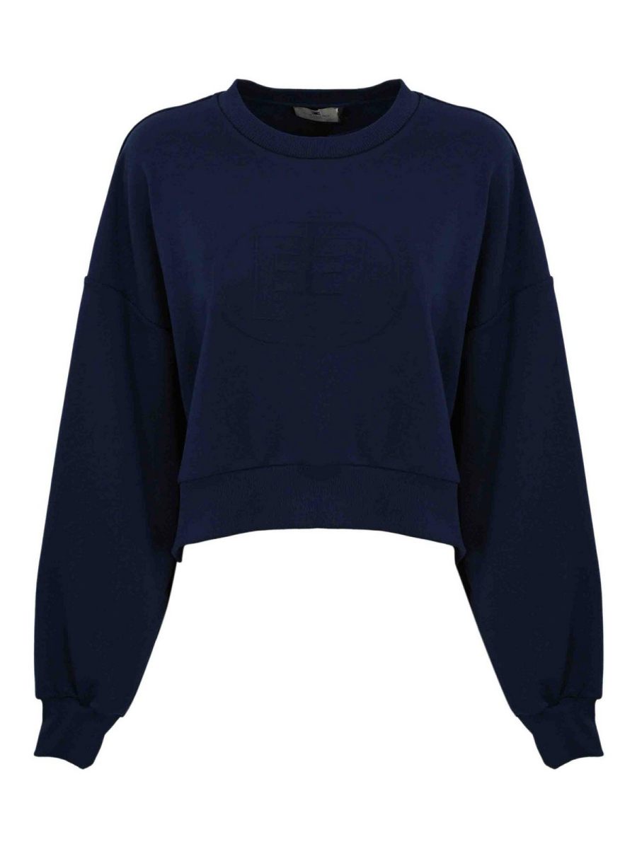 Elisabetta Franchi Sweat-Shirts - Bleu