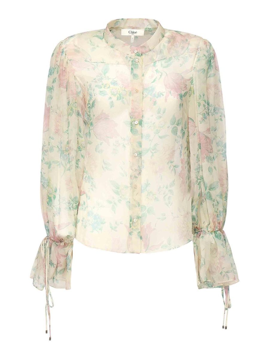 Chloe' Blouse - Beige