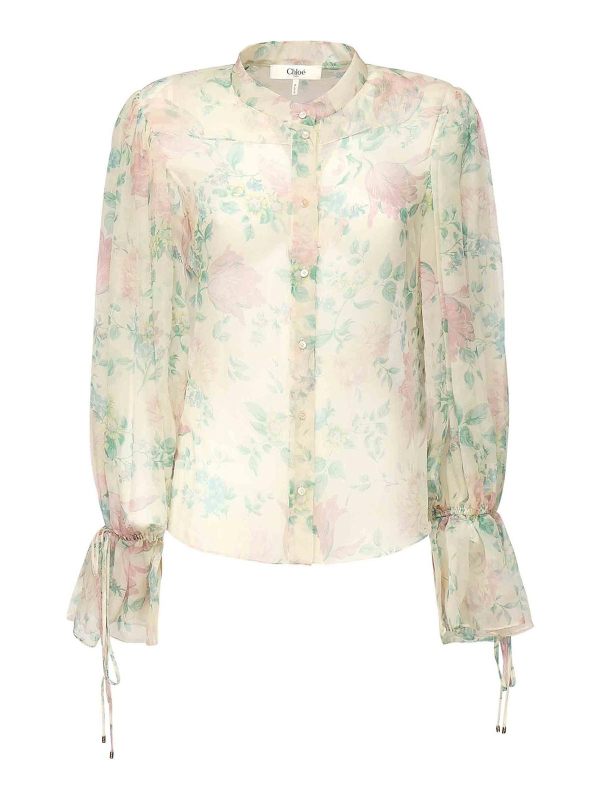 Chloe' Blouse - Beige