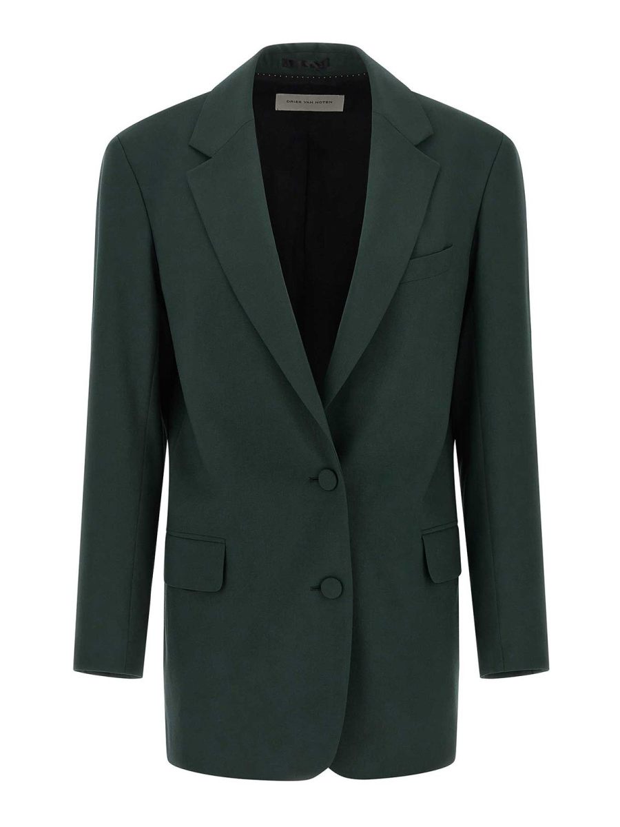 Dries Van Noten Blazer - Vert