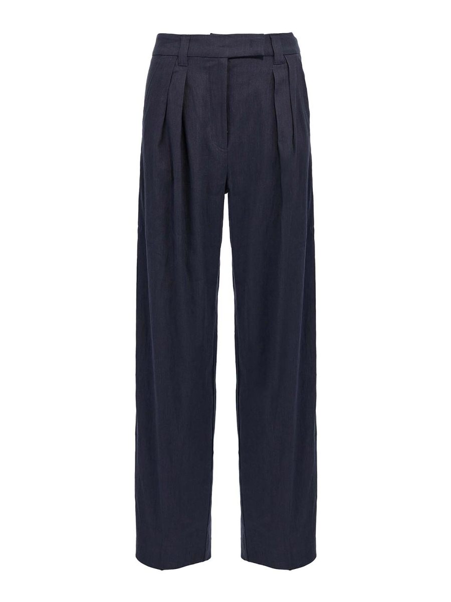 Marella Pantalons Décontractés - Bleu