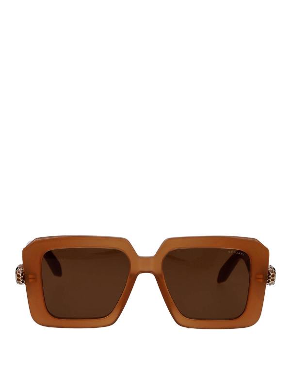 Bvlgari Lunettes De Soleil - Marron