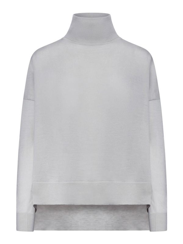 Roberto Collina Pull Col Rond - Gris