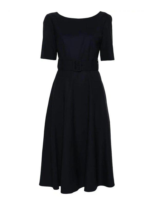 P. A.R. O.S. H. Robe Au Genou - Bleu
