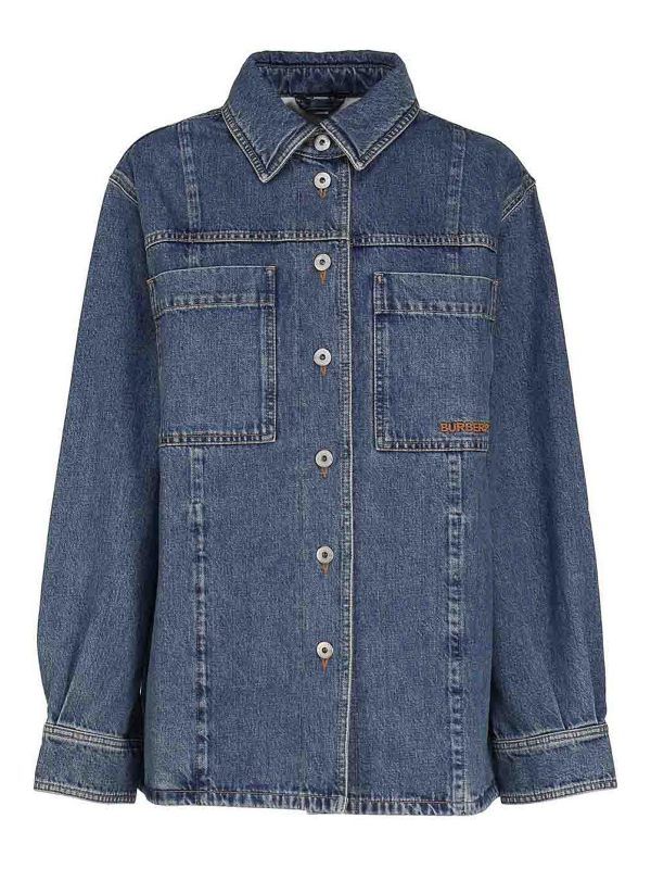 Burberry Chemise - Bleu
