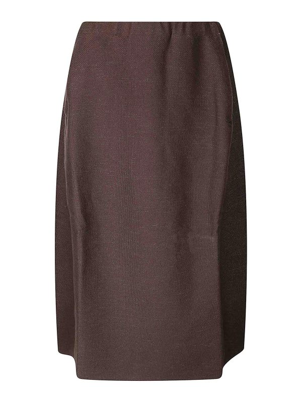 Boboutic Jupe Midi - Marron