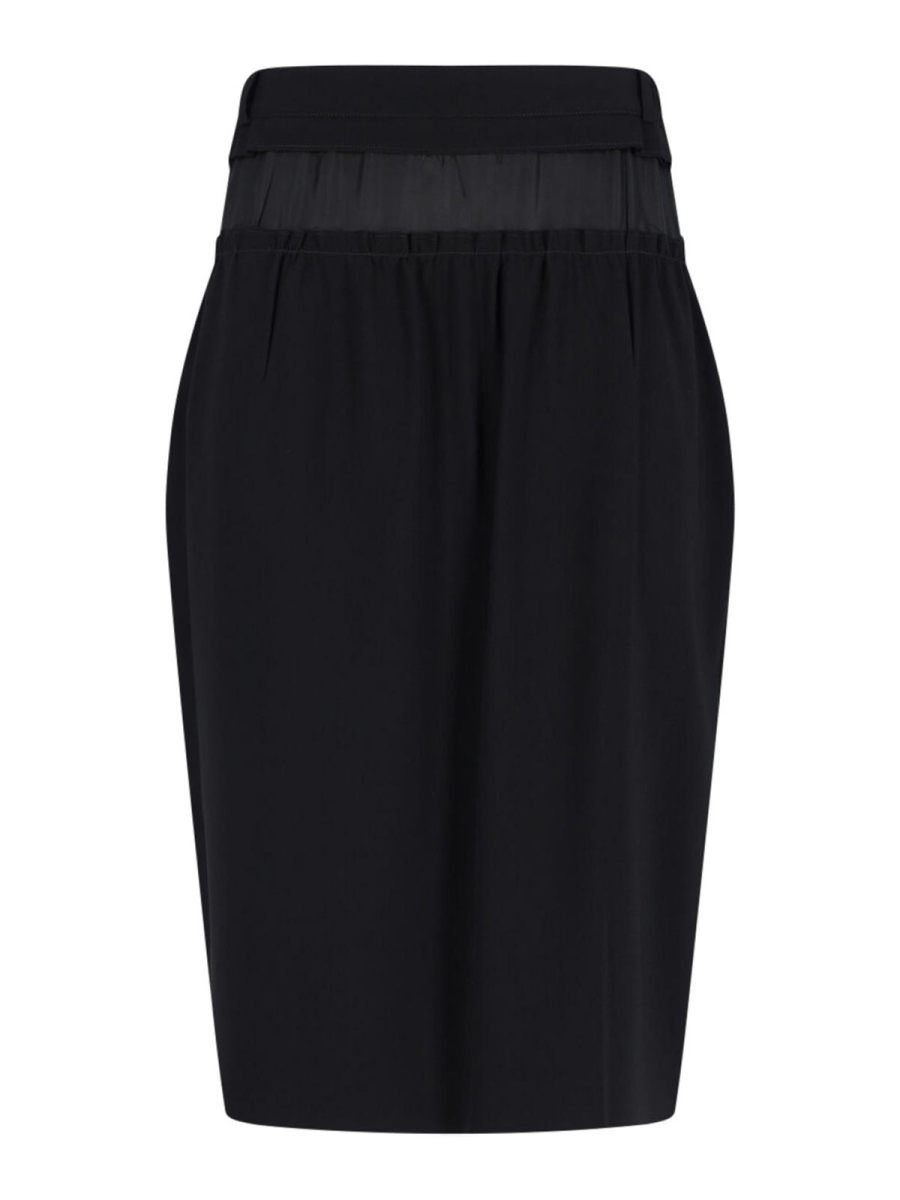 Maison Margiela Jupe Midi - Noir