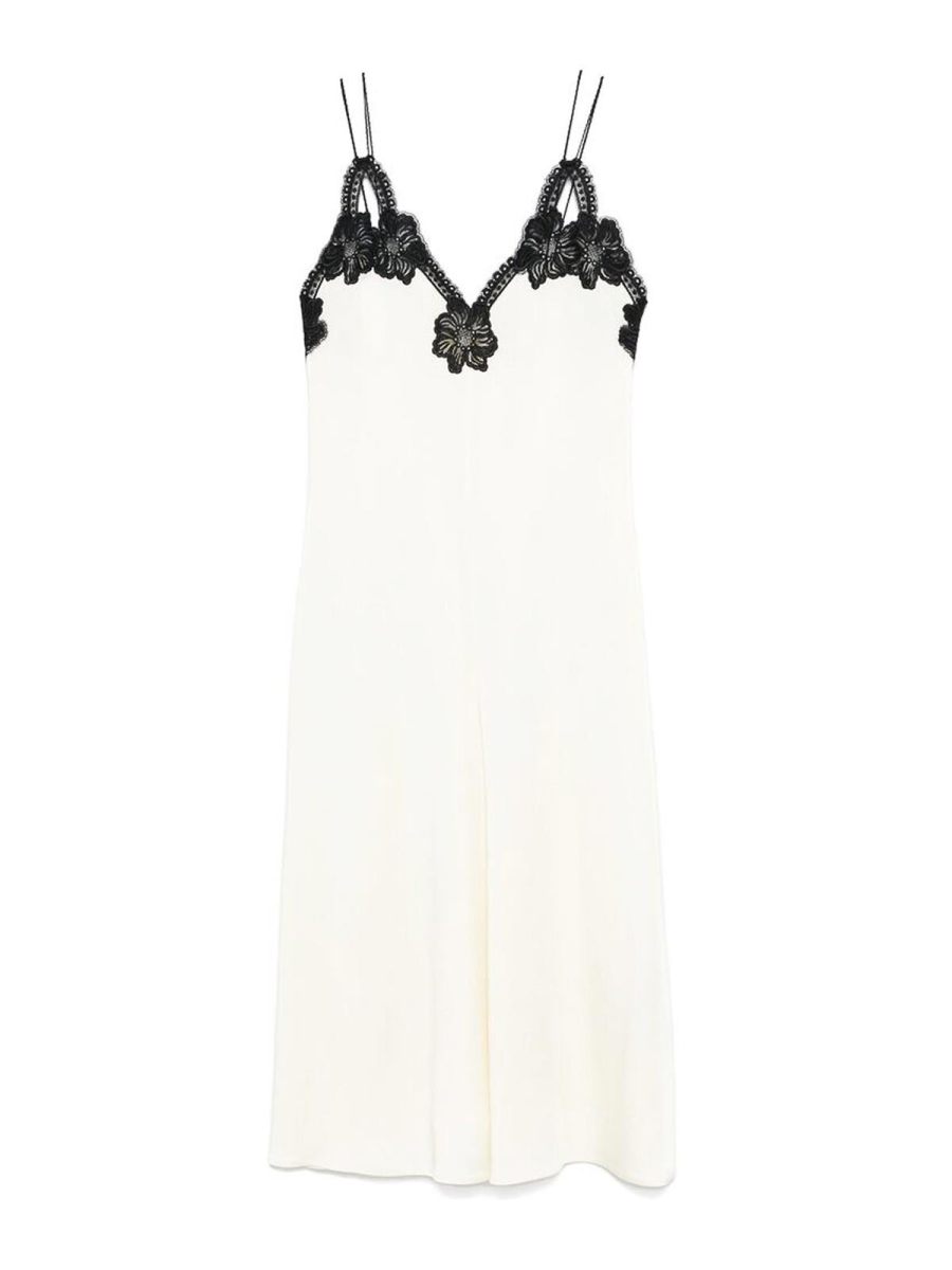 Jil Sander Robe Au Genou - Beige