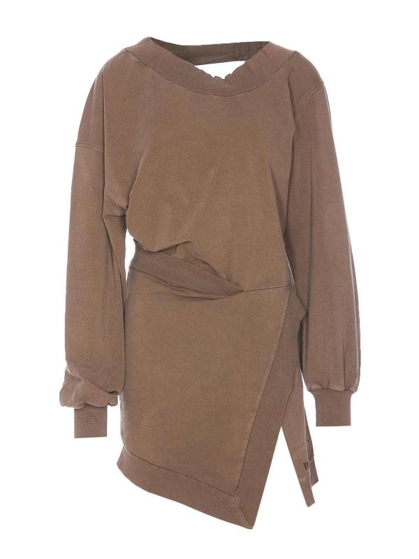 The Attico Robe Courte - Marron