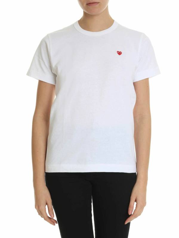 Comme des Garçons Play T-Shirt - Blanc