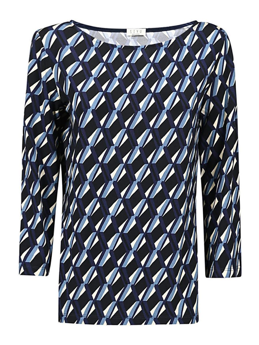 Siyu Top - Bleu