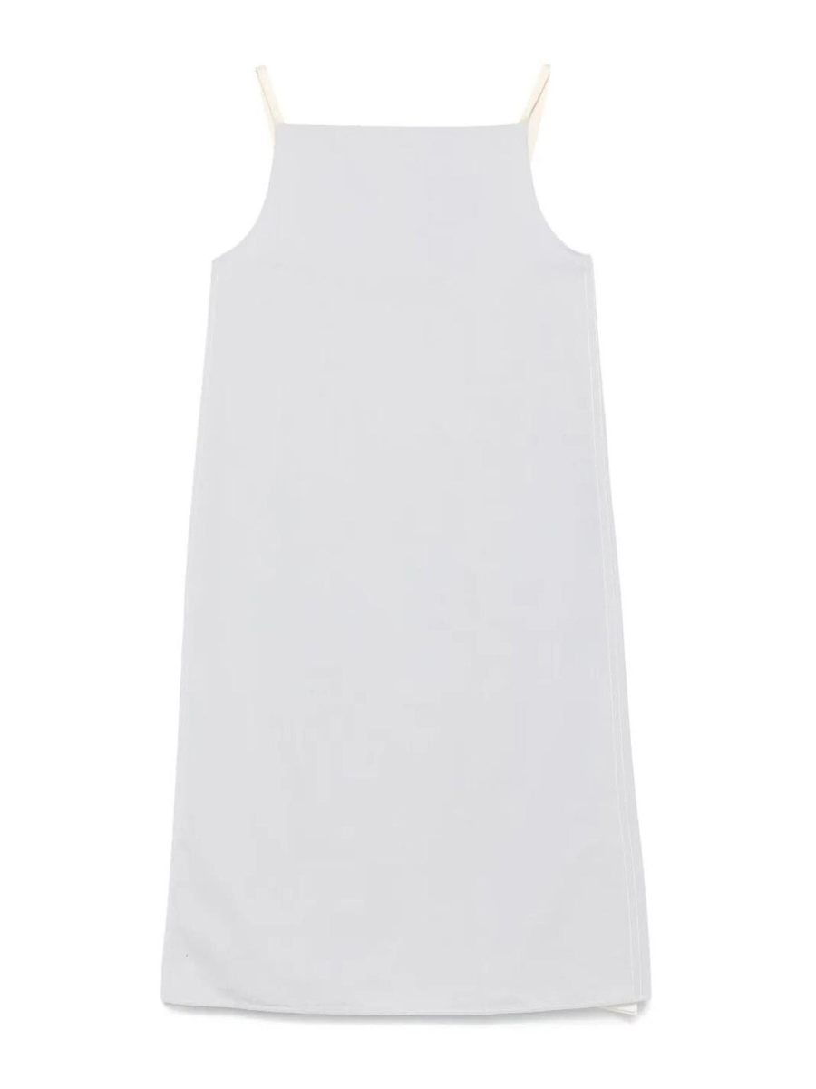 Carven Robe Courte - Gris Clair