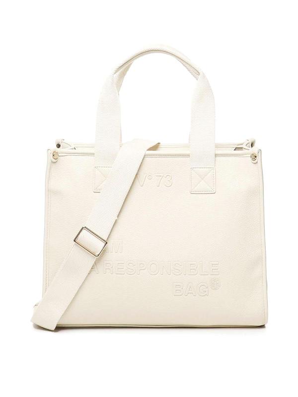 V°73 Sac Cabas - Blanc