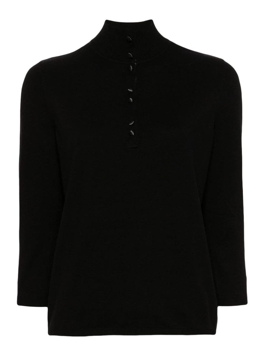 Blugirl Pull Col Rond - Noir