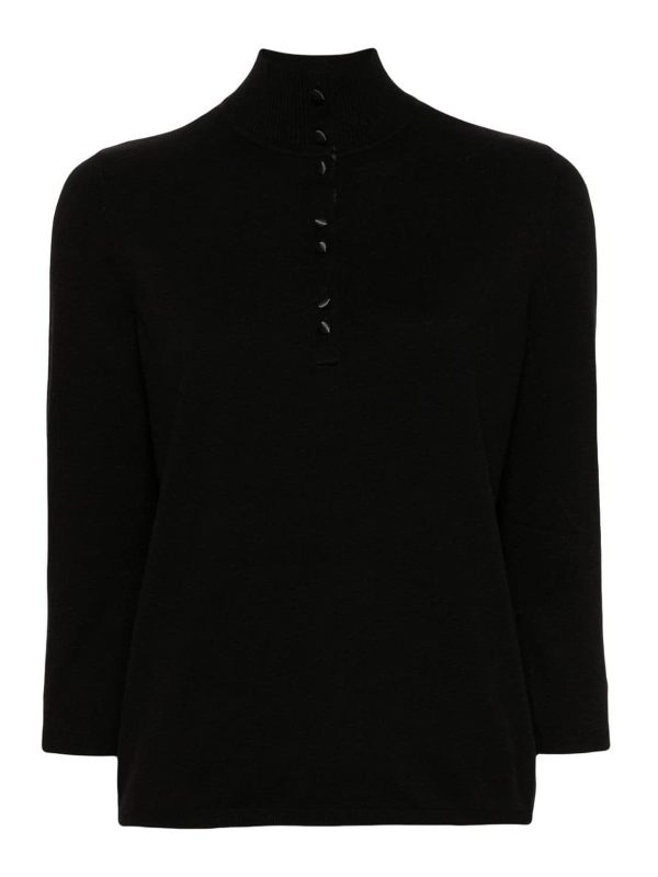 Blugirl Pull Col Rond - Noir