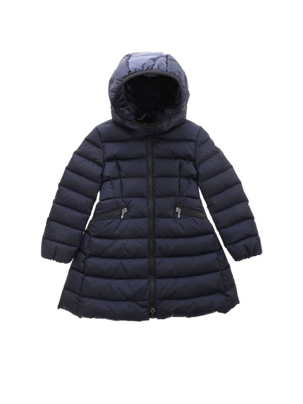 Moncler Jr Manteau Rembourré - Bleu