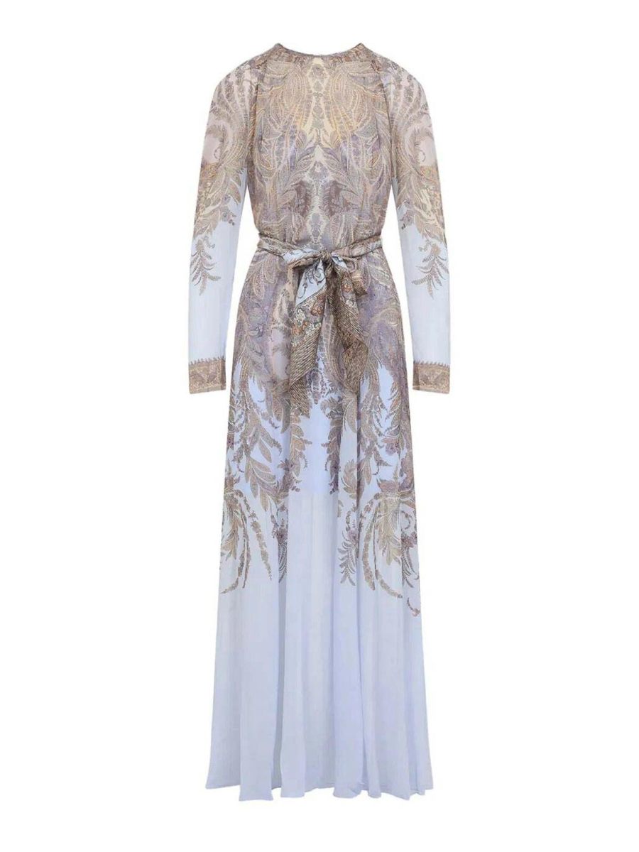 Zimmermann Robe Au Genou - Métallique