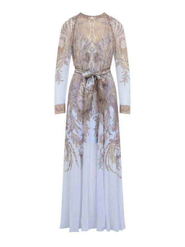 Zimmermann Robe Au Genou - Métallique