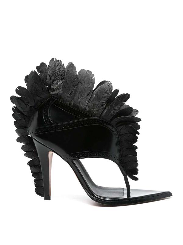 Alexander Mcqueen Sandales - Noir