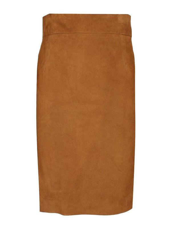 Tagliatore Jupe Midi - Marron