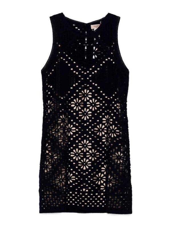 Twinset Robe Courte - Noir