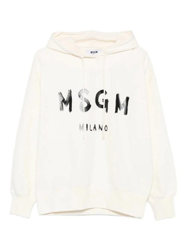 M. S.G. M. Sweat-Shirts - Crème