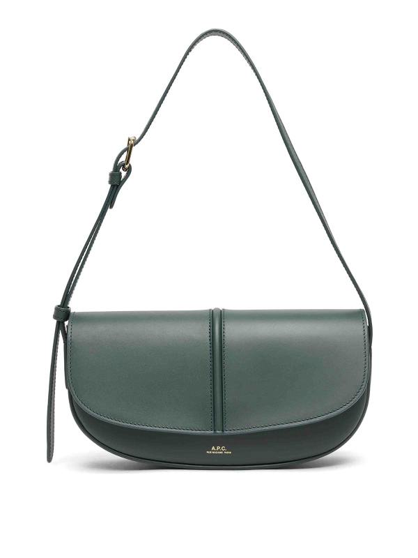 A. P.C. Sac Porté Épaule - Vert Foncé