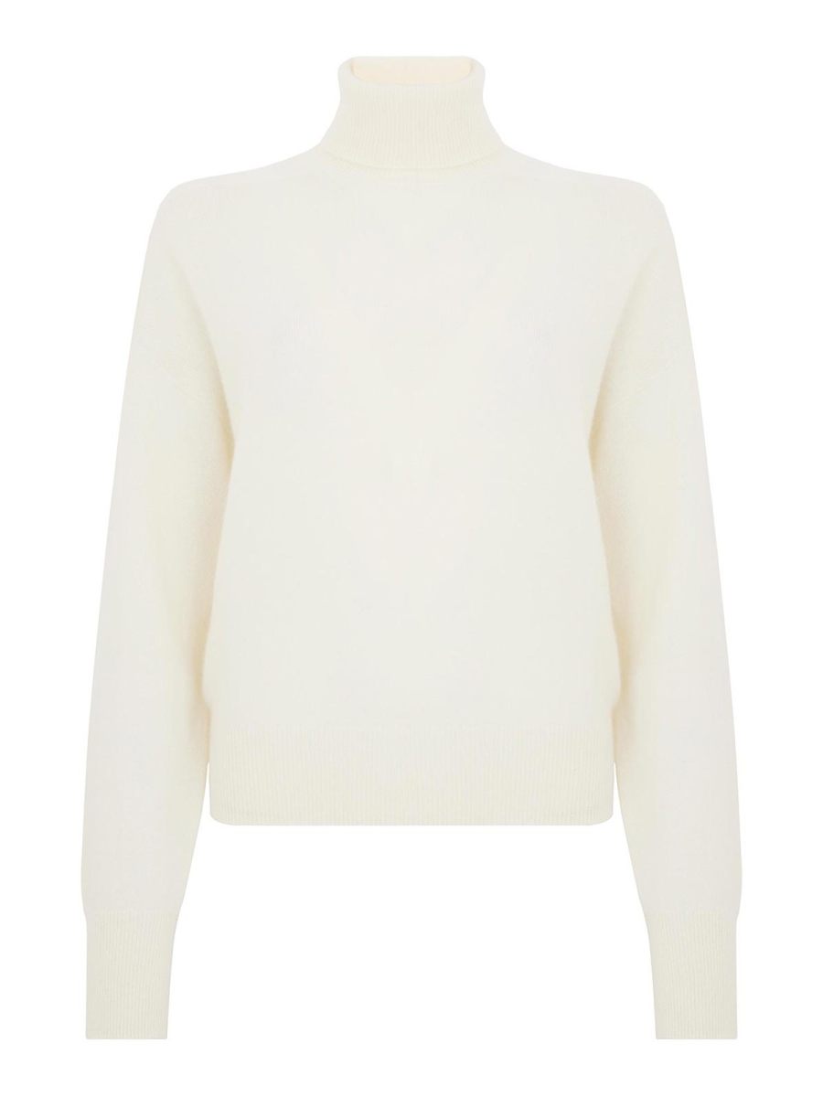 Vanisé Pull Col Rond - Blanc