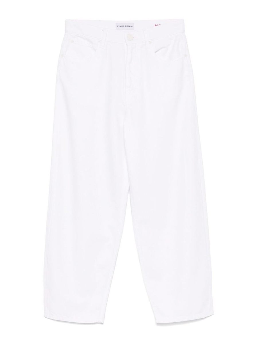 Pinko Jean Bootcut - Blanc