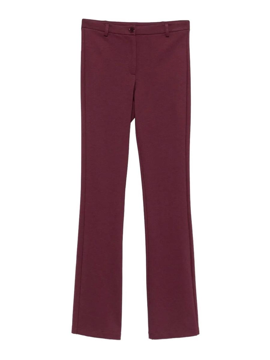 Patrizia Pepe Pantalons Décontractés - Violet