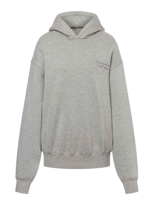 Philosophy di Lorenzo Serafini Sweat-Shirts - Gris