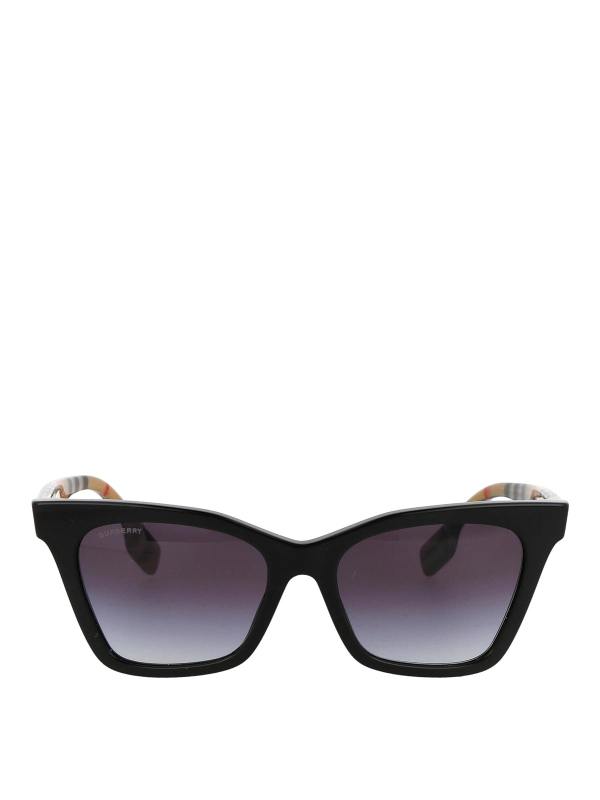 Burberry Lunettes De Soleil - Noir