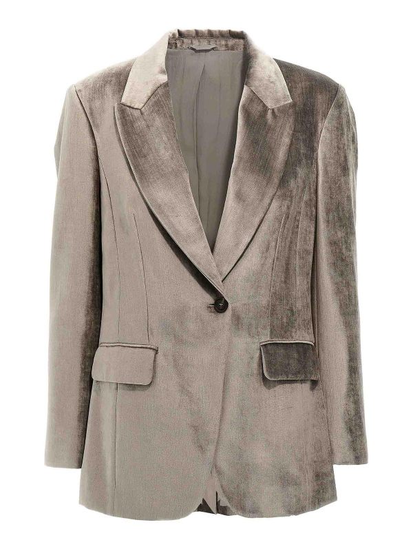 Brunello Cucinelli Blazer - Gris