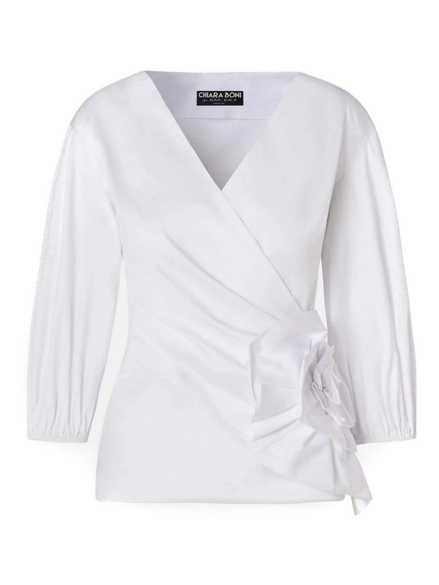 Chiara Boni La Petite Robe Chemise - Blanc