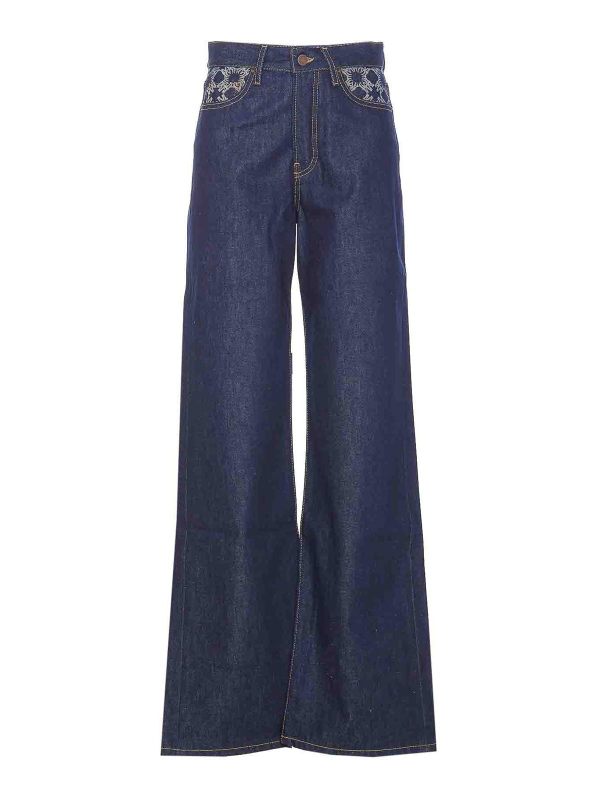 Amiri Jean Bootcut - Bleu