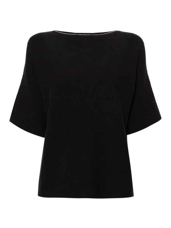 Fabiana Filippi Pull Col Rond - Noir