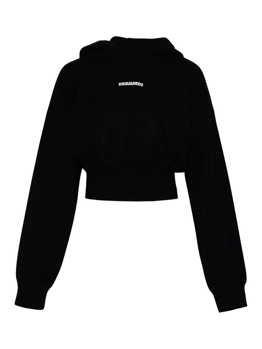 Dsquared2 Pull Col Rond - Noir