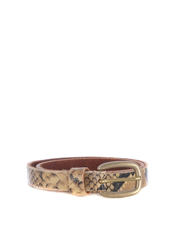 Golden Goose Ceinture - Estampado Animalier