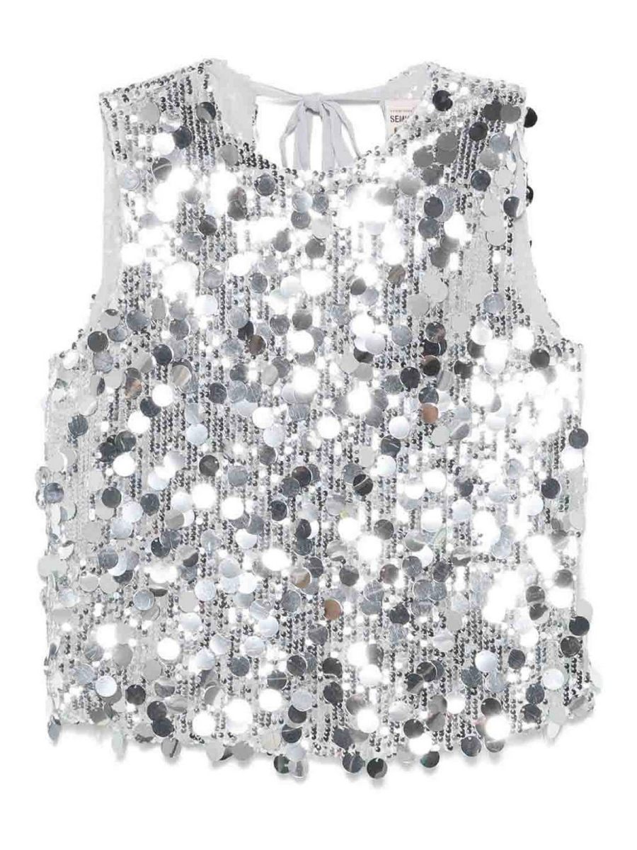 Semicouture Top - Argent