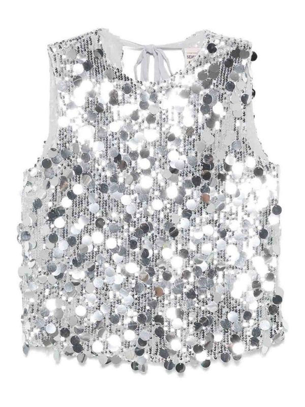 Semicouture Top - Argent