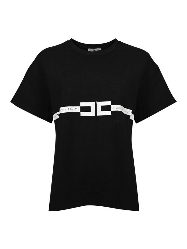 Elisabetta Franchi T-Shirt - Noir