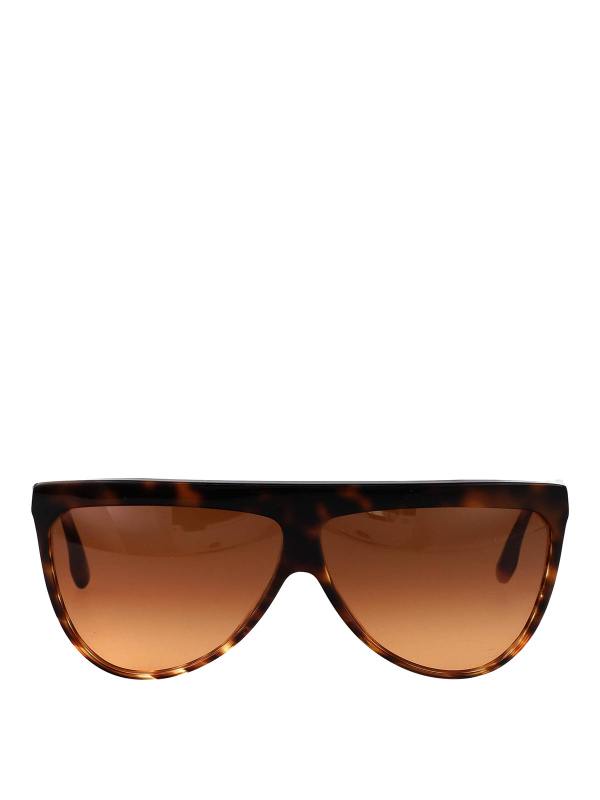 Victoria Beckham Lunettes De Soleil - Marron