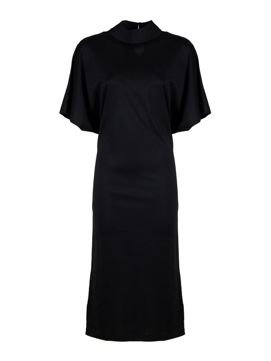 Karl Lagerfeld Robe Au Genou - Noir