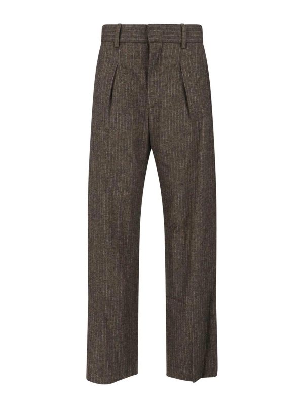 Isabel Marant Pantalons Décontractés - Marron